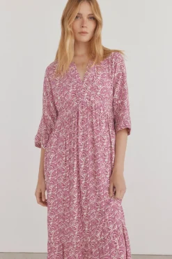 Pedro del Hierro Vestido tunica estampado