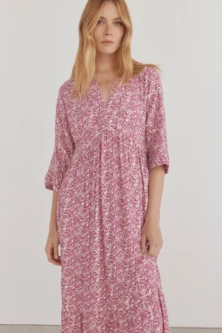 Pedro del Hierro Vestido tunica estampado