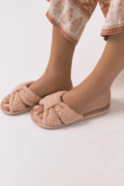 Women'secret Zapatilla casa borreguito