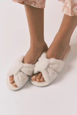 Women'secret Zapatilla casa borreguito