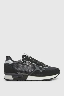 Pepe Jeans Zapatilla running retro Brit Sequins