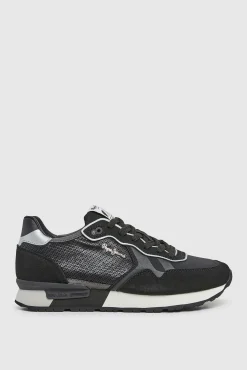 Pepe Jeans Zapatilla running retro Brit Sequins