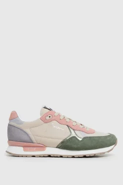 Pepe Jeans Zapatilla running retro Brit Mixt