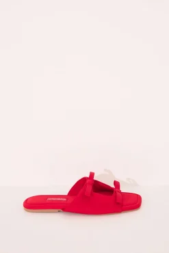 Women'secret Zapatillas abiertas lazos