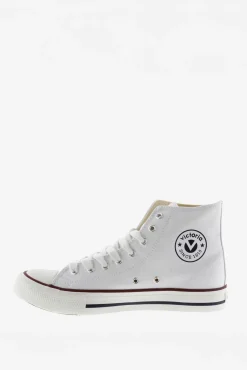 Victoria Zapatillas abotinadas de lona Tribu con puntera de goma