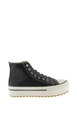 Victoria Zapatillas abotinadas de efecto piel