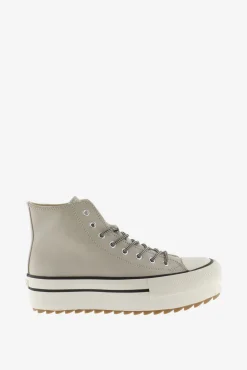 Victoria Zapatillas abotinadas de efecto piel