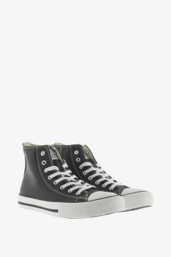 Victoria Zapatillas abotinadas de efecto piel