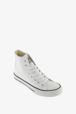 Victoria Zapatillas abotinadas de efecto piel