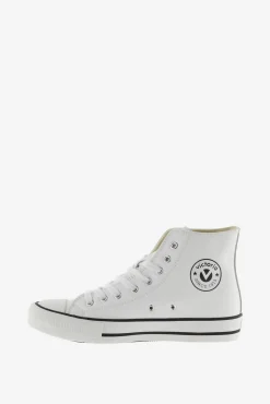 Victoria Zapatillas abotinadas de efecto piel