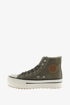 Victoria Zapatillas abotinadas efecto piel