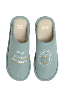 Mr. Wonderful Zapatillas casa Avocado You are funtastic