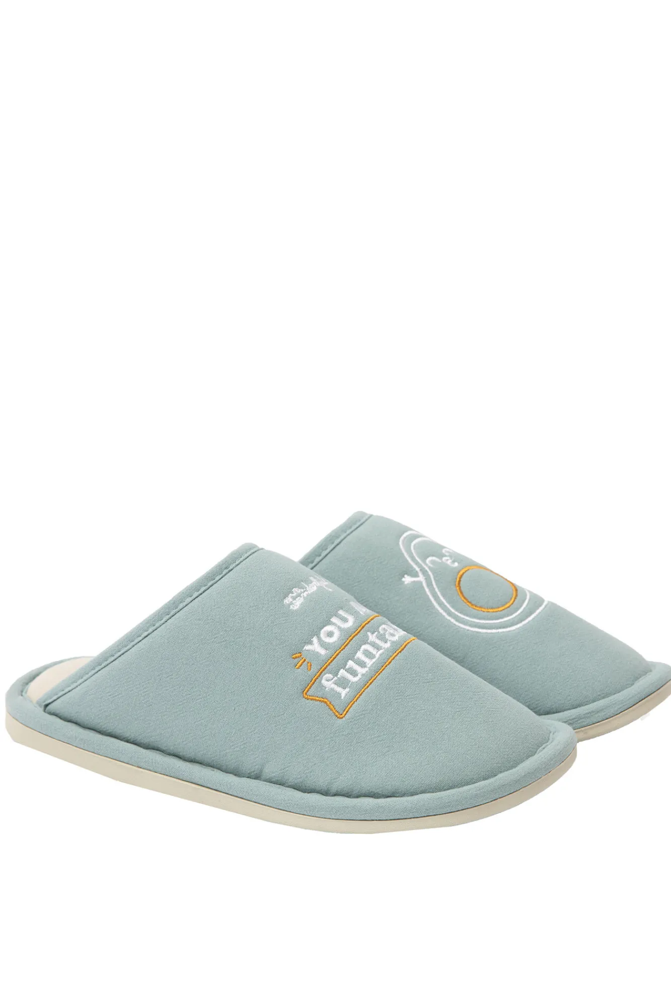Mr. Wonderful Zapatillas casa Avocado You are funtastic