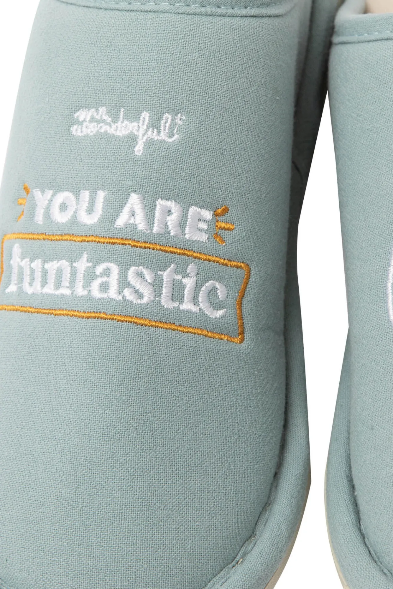 Mr. Wonderful Zapatillas casa Avocado You are funtastic