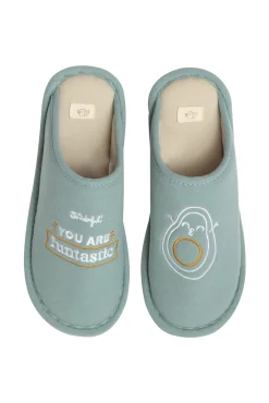 Mr. Wonderful Zapatillas casa Avocado You are funtastic