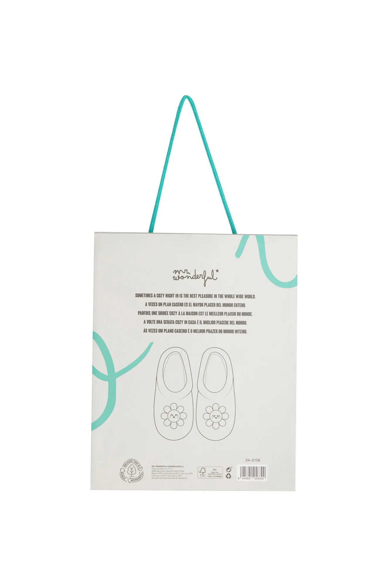 Mr. Wonderful Zapatillas casa Daisy You are my spring