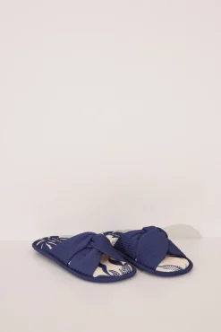 Women'secret Zapatillas casa estampado flores