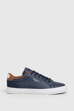 Pepe Jeans Zapatillas Clásicas Con Detalles En Ante