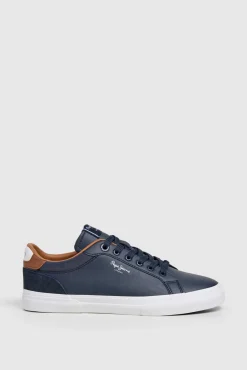 Pepe Jeans Zapatillas Clásicas Con Detalles En Ante
