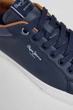 Pepe Jeans Zapatillas Clásicas Con Detalles En Ante