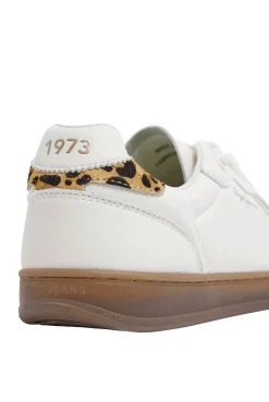 Pepe Jeans Zapatillas Con Detalles Animal Print