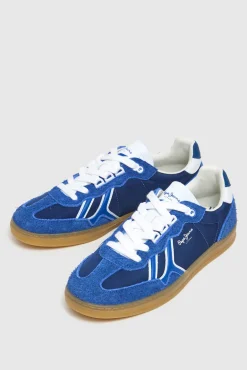Pepe Jeans Zapatillas Con Detalles En Ante