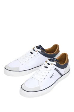 Pepe Jeans Zapatillas Con Detalles En Ante