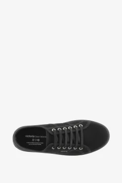 Victoria Zapatillas de antelina reciclada con plataforma