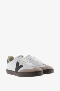 Victoria Zapatillas de efecto piel
