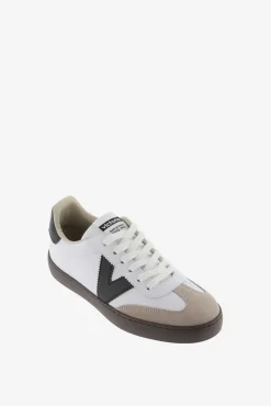 Victoria Zapatillas de efecto piel