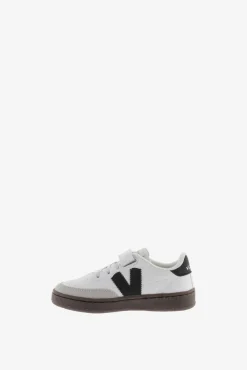 Crianças Victoria Zapatillas de efecto piel Oslo con piezas en contraste y cordón elástico