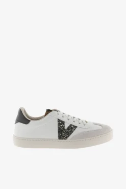 Victoria Zapatillas de efecto piel