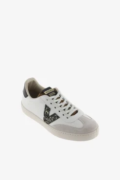 Victoria Zapatillas de efecto piel