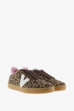 Victoria Zapatillas de efecto piel