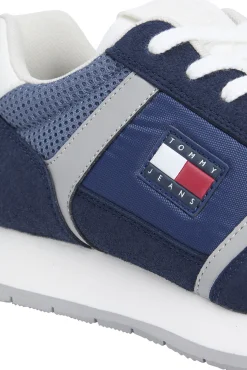 Tommy Jeans Zapatillas de hombre en color marino co bandera de .