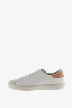 Victoria Zapatillas de piel Berlín con piezas en contraste y puntera de serraje