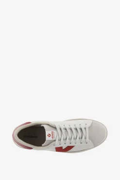 Victoria Zapatillas de piel Berlín con piezas en contraste y puntera de serraje