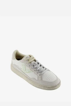 Victoria Zapatillas deportivas de mujer con piezas metalizadas y logotipo de glitter