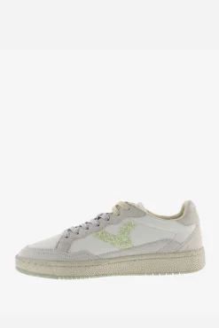 Victoria Zapatillas deportivas de mujer con piezas metalizadas y logotipo de glitter