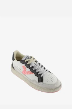 Victoria Zapatillas deportivas de mujer con piezas metalizadas y logotipo de glitter