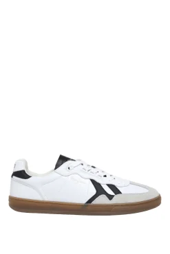 Pepe Jeans Zapatillas Piel Con Detalles En Ante