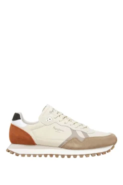 Pepe Jeans Zapatillas Running Con Detalles En Ante