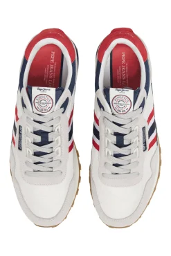 Zapatillas Running Con Detalles En Ante