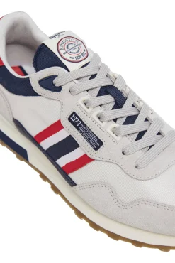 Zapatillas Running Con Detalles En Ante