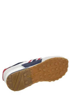 Zapatillas Running Con Detalles En Ante
