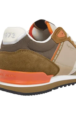 Pepe Jeans Zapatillas Running Con Detalles En Ante