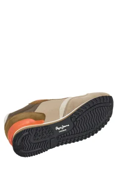 Pepe Jeans Zapatillas Running Con Detalles En Ante