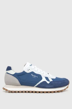Pepe Jeans Zapatillas Running Con Detalles En Ante