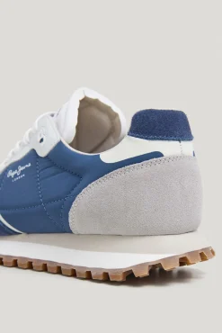 Pepe Jeans Zapatillas Running Con Detalles En Ante