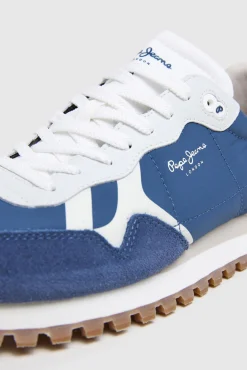 Pepe Jeans Zapatillas Running Con Detalles En Ante